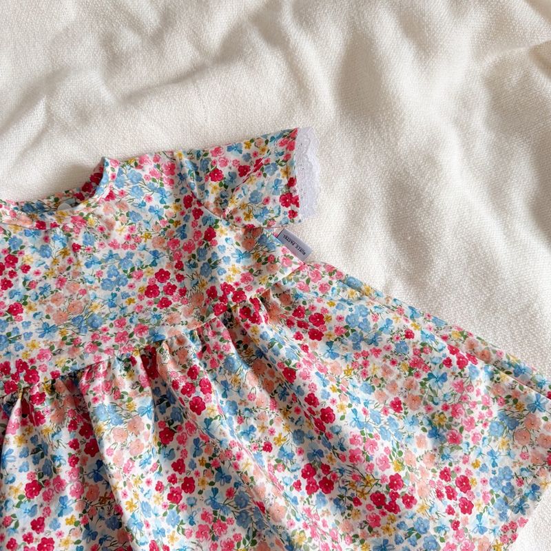 Robe Béatrice fleuris pour fillette