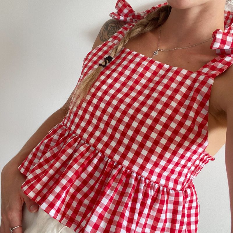 Top Sofia pour femmes – Vichy