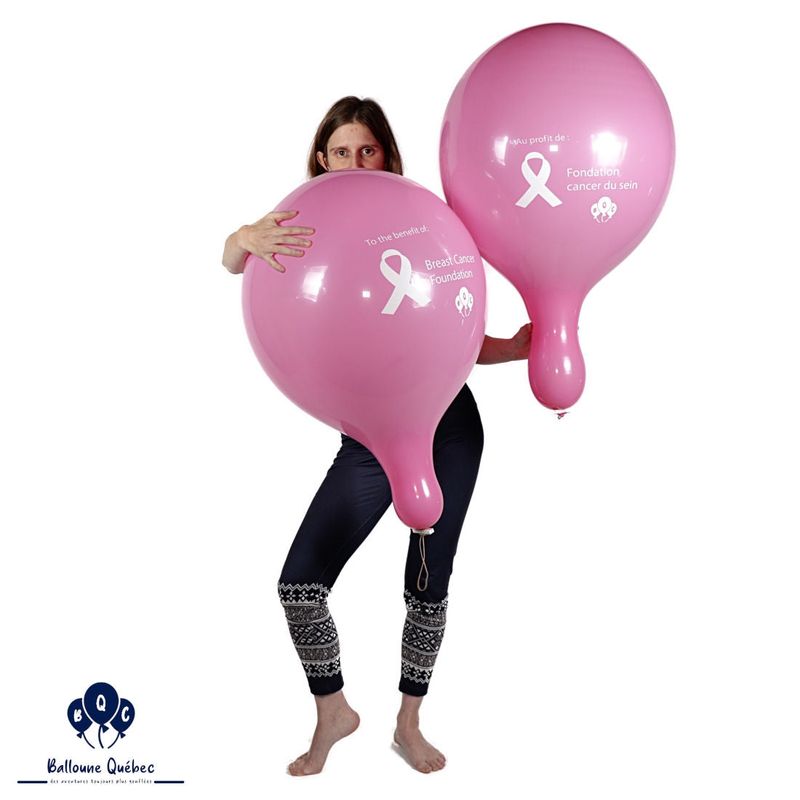 BSA 17" Breast Cancer Foundation Balloon