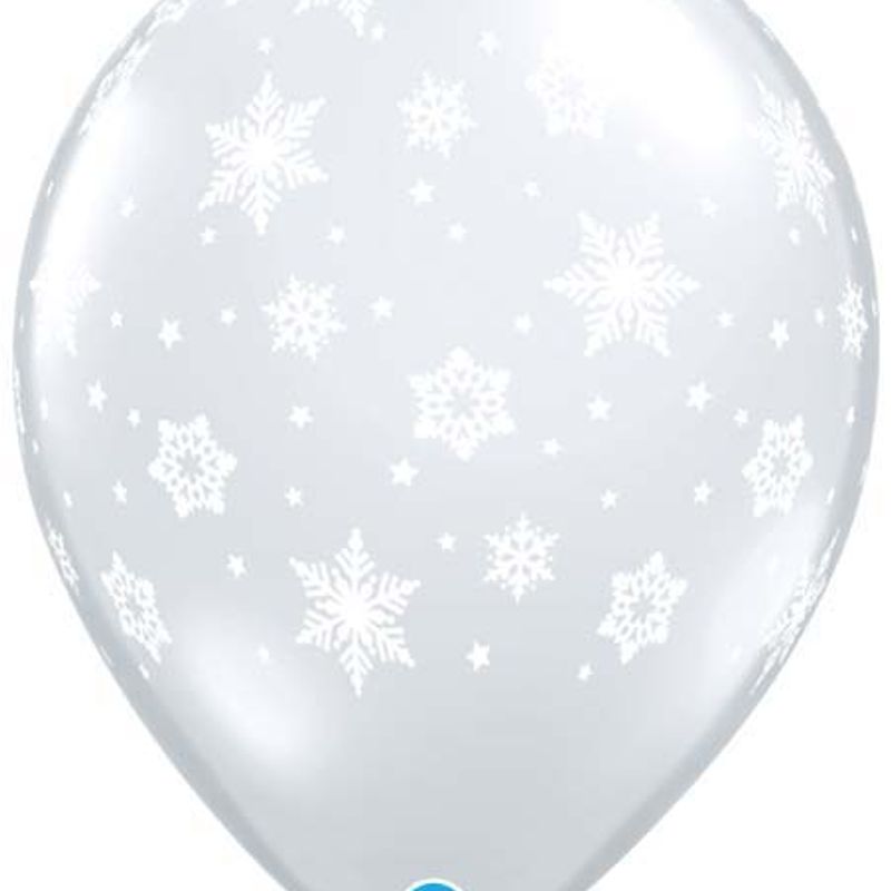 Qualatex 16" Snow Flakes Balloons