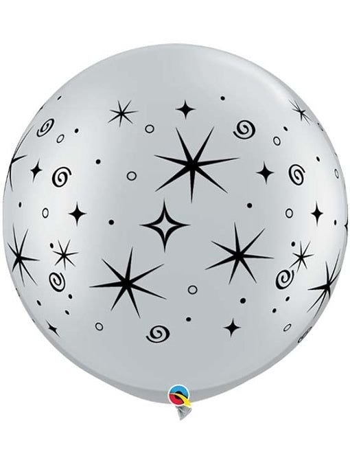 Qualatex 3' Sparkles & Swirls Balloons