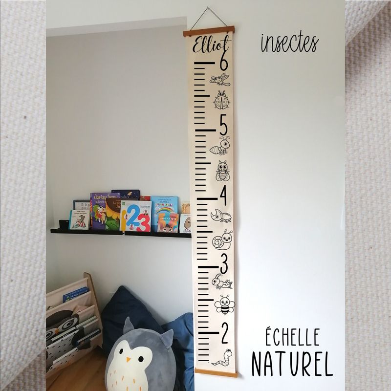 Insectes -Échelle de Croissance personnalisée