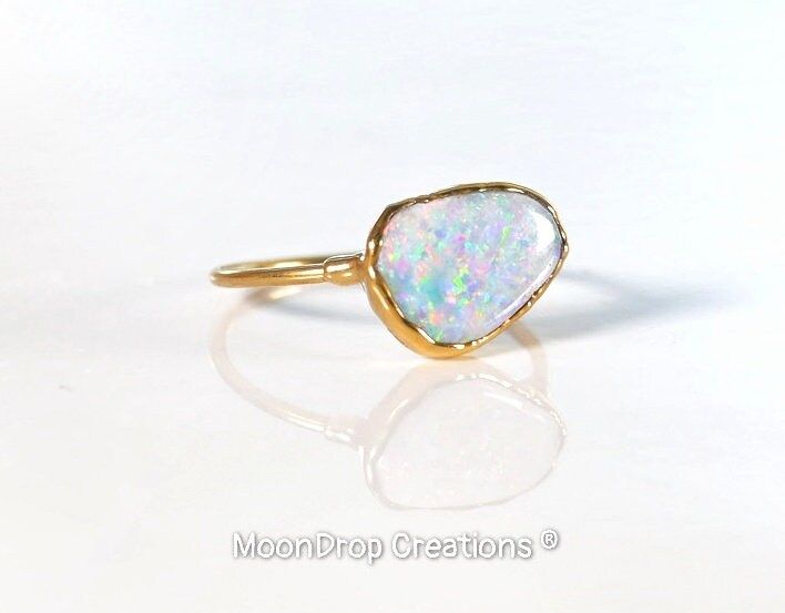 Australian Opal ring