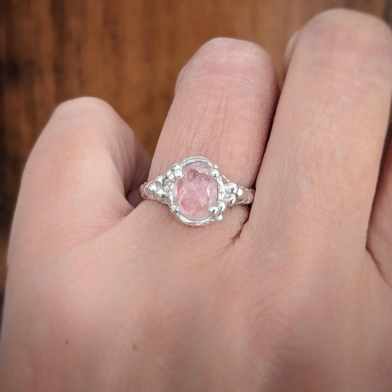 Pink Morganite ring