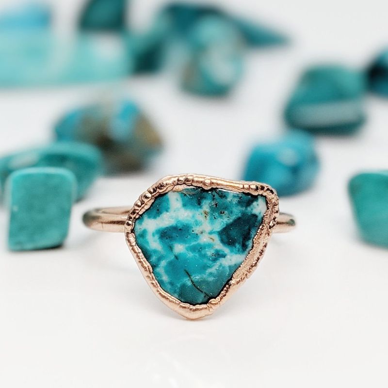 Natural Turquoise ring