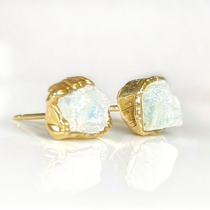 Boucles d'oreilles Pierre de lune 