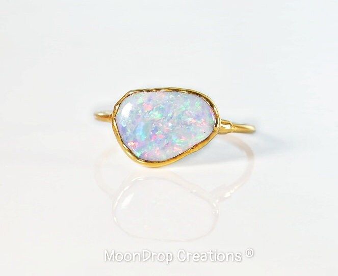 Australian Opal ring