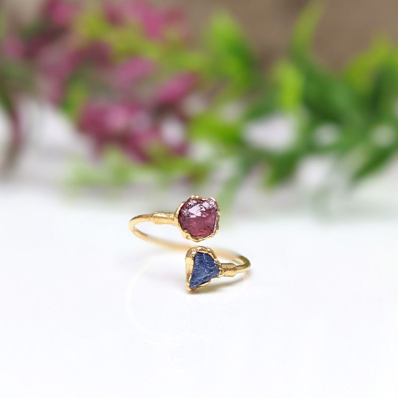 Bague multi-pierres de naissance