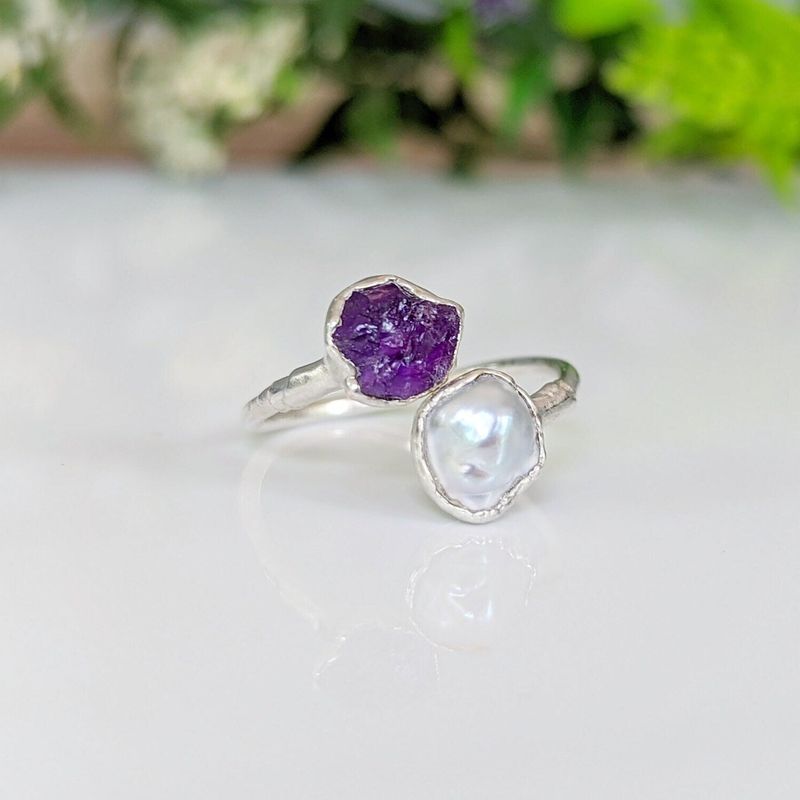 Bague multi-pierres de naissance