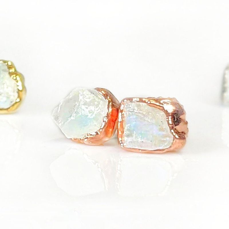 Boucles d'oreilles Pierre de lune 