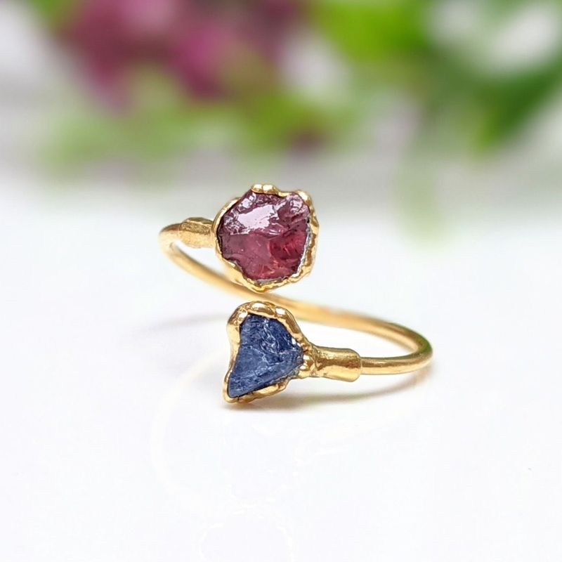 Bague multi-pierres de naissance