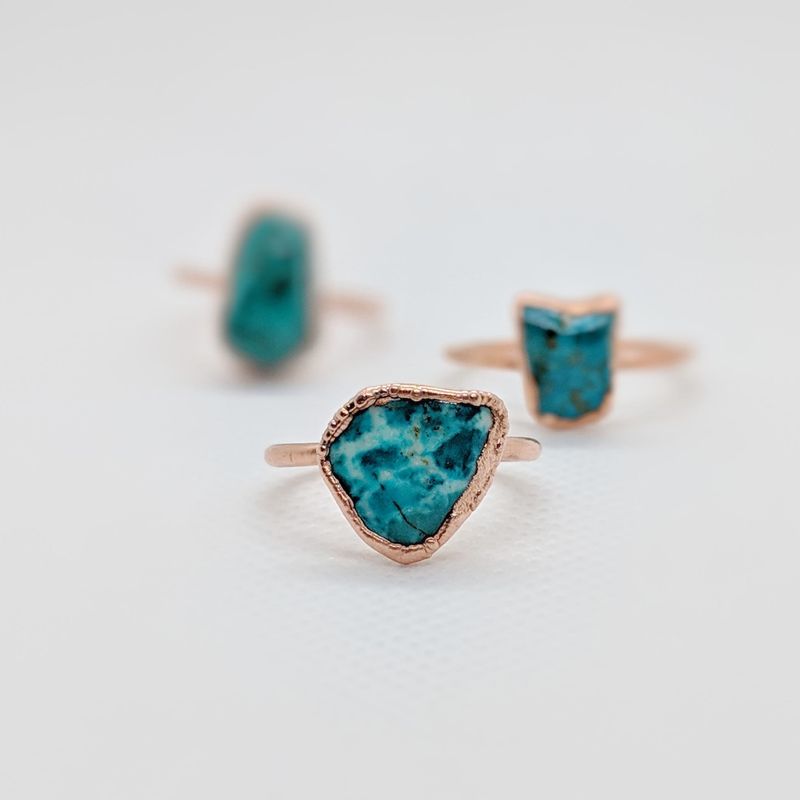 Natural Turquoise ring