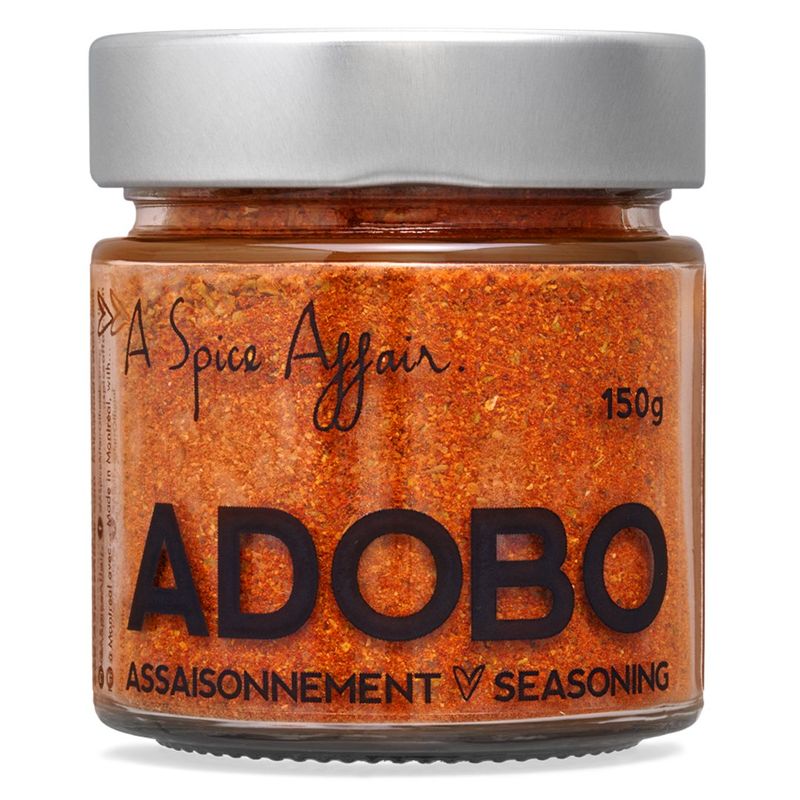Assaisonnement Adobo A Spice Affair. Pot de 150g (5.3 oz)