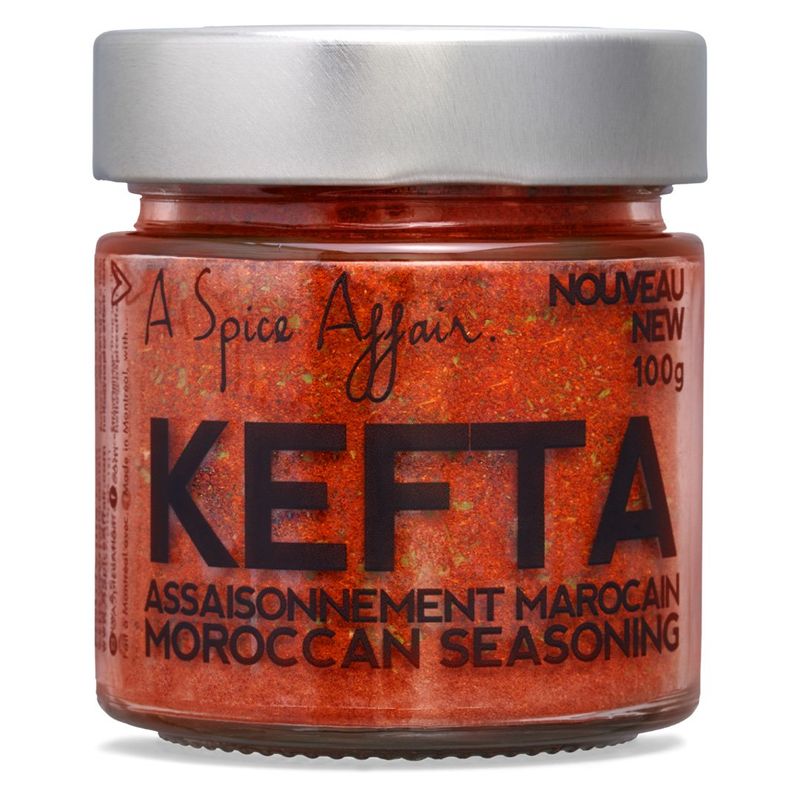 Assaisonnement Kefta Marocain A Spice Affair. Pot de 100g (3.5 oz)