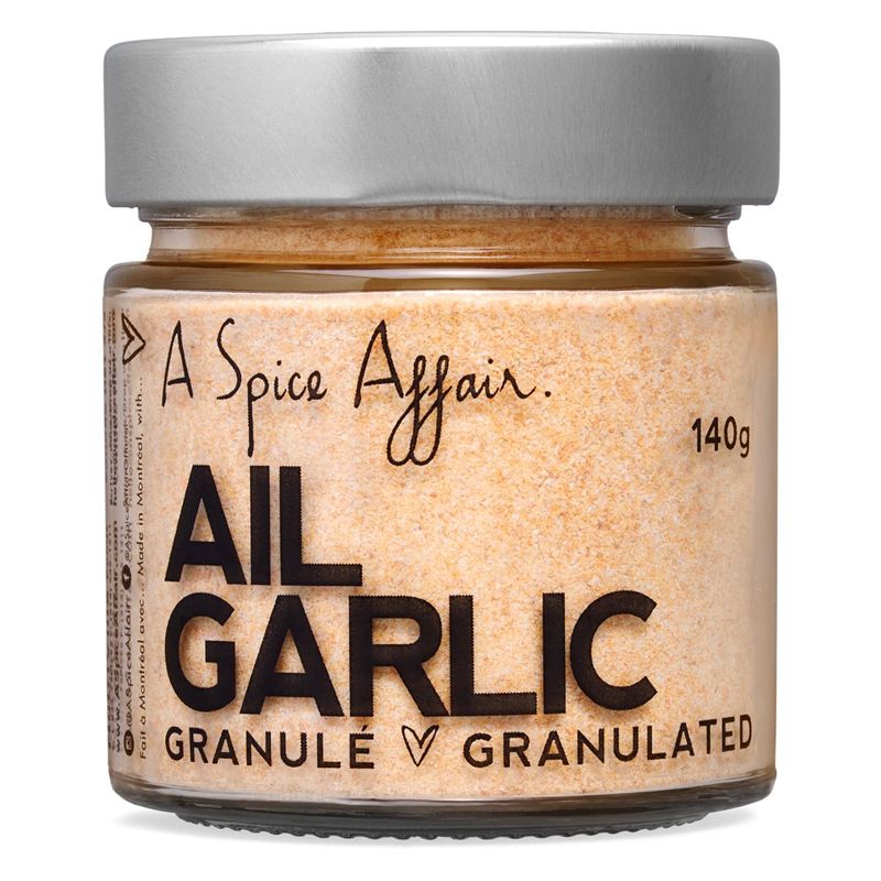 Ail Granulé A Spice Affair. Pot de 140g (4.9 oz)