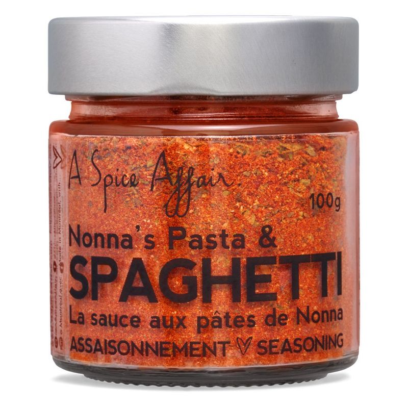Assaisonnement Spaghetti de Nonna A Spice Affair. Pot de 100g (3.5 oz)