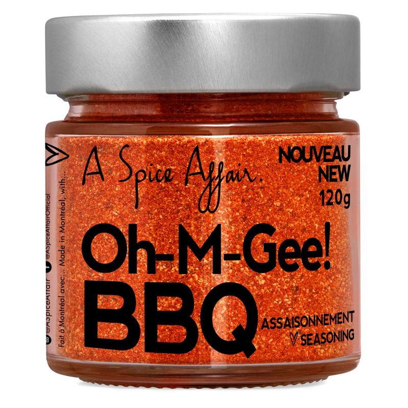 Assaisonnement Oh-M-Gee A Spice Affair. Pot de 120g (4.2 oz)