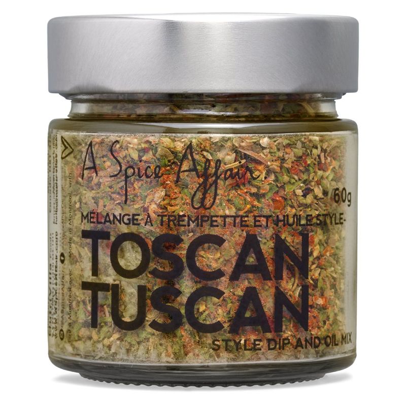 Mélange À Trempette Style Toscan A Spice Affair. Pot de 60g (2.1 oz)