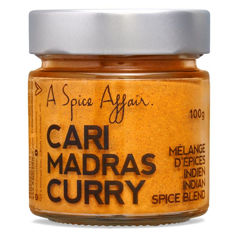 Cari Madras A Spice Affair. Pot de 100g (3.5 oz)