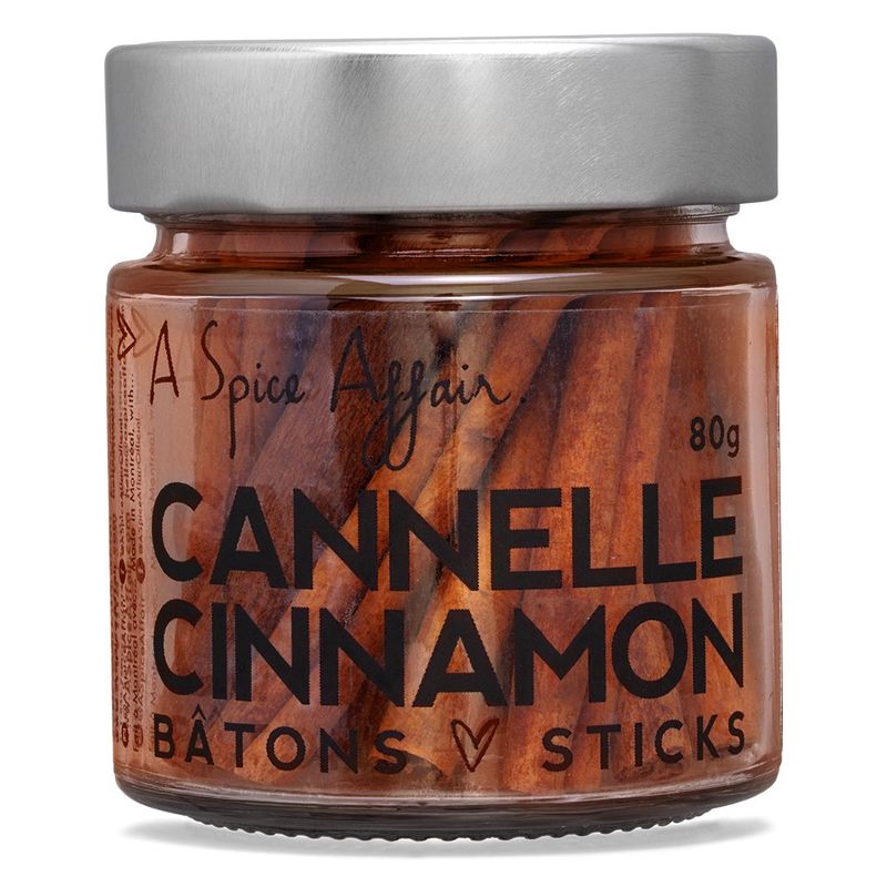 Cannelle en Bâtons A Spice Affair. Pot de 80g (2.8 oz)