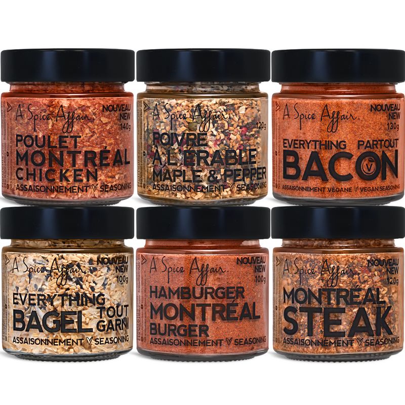 Assortiment Rebelles Montréalaises A Spice Affair (6 pots)