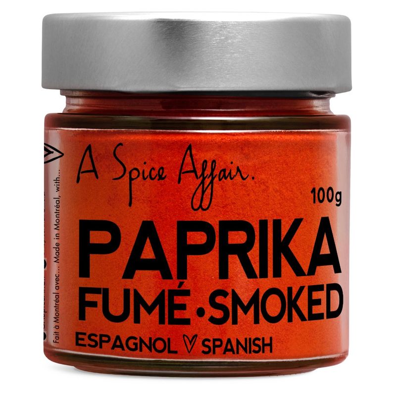 Paprika Fumé Espagnol A Spice Affair. Pot de 100g (3.5 oz)