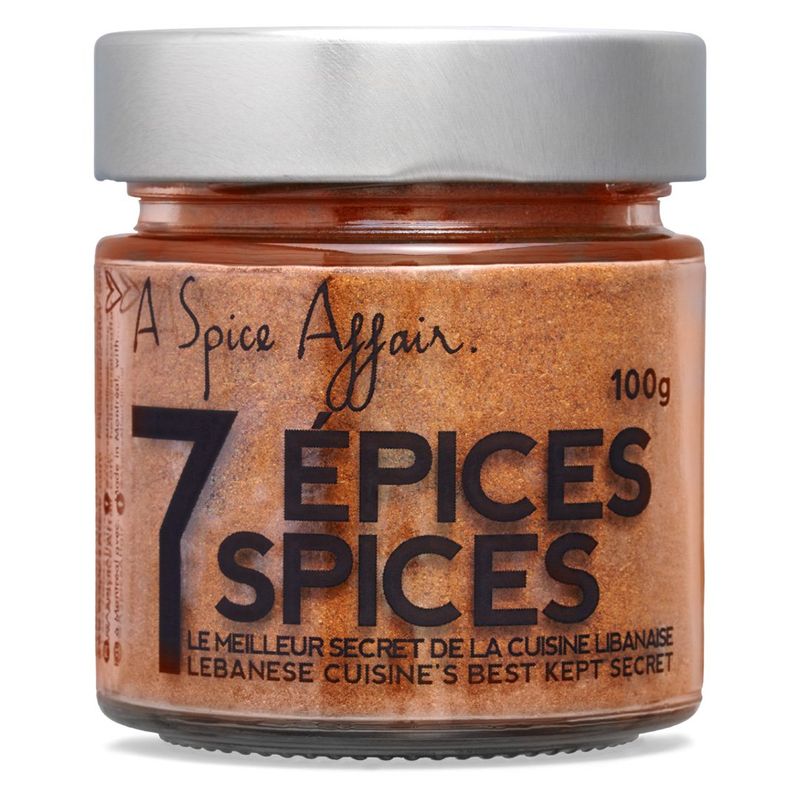 Sept Épices A Spice Affair. Pot de 100g (3.5 oz)