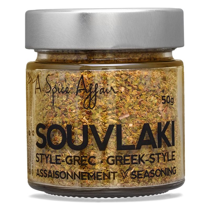 Assaisonnement Souvlaki A Spice Affair. Pot de 50g (1.8 oz)