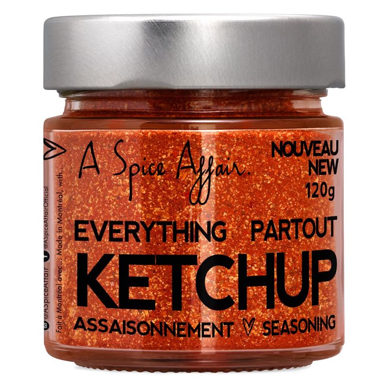 Assaisonnement Ketchup Partout A Spice Affair. Pot de 120g (4.2 oz)