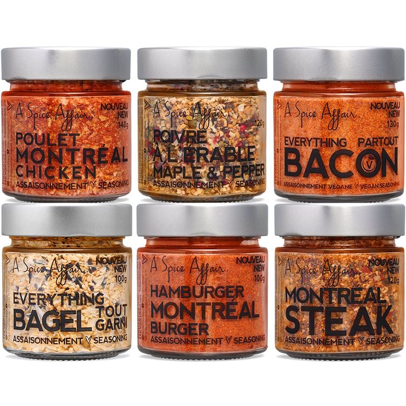 Assortiment Rebelles Montréalaises A Spice Affair (6 pots)
