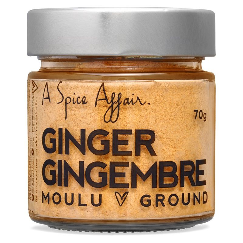 Gingembre Moulu A Spice Affair. Pot de 70g (2.5 oz)