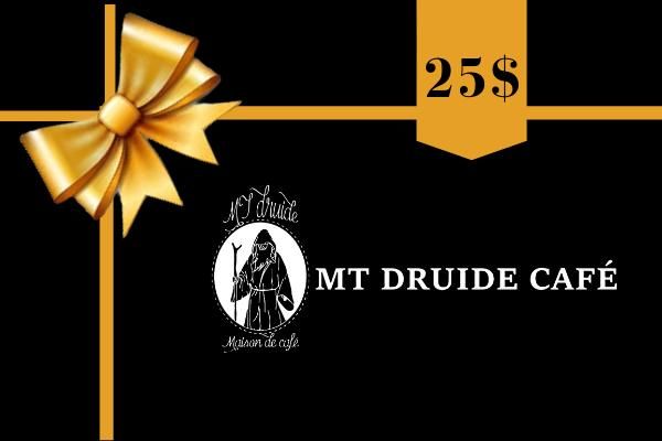 Carte-cadeau MT Druide Café
