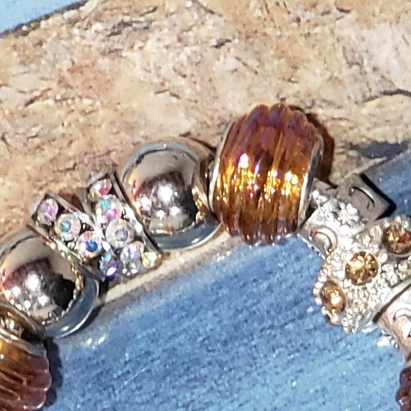 (P-006 ) Bracelet Terre d'Automne