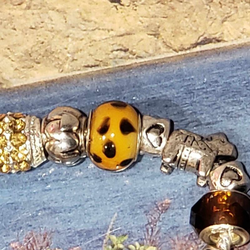 (P-001) Bracelet Léopard Élégant