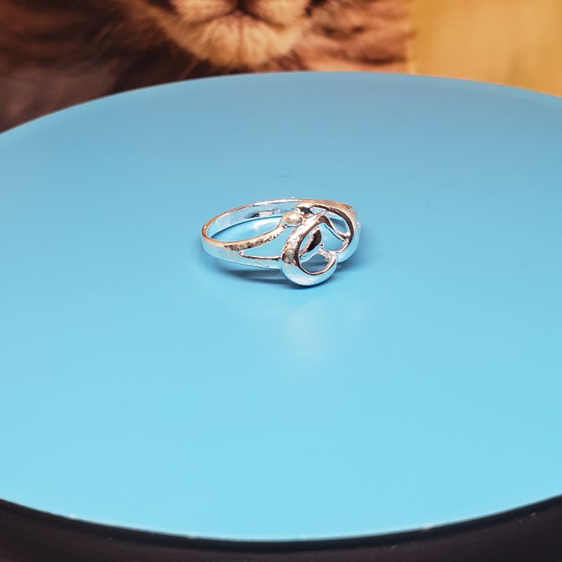 (BAG-073) Bague Le Cœur croisé