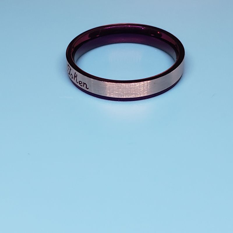 (BAG-003) Bague Argent et violet