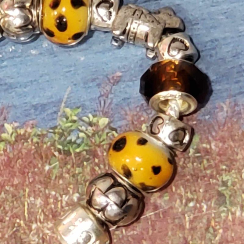 (P-001) Bracelet Léopard Élégant