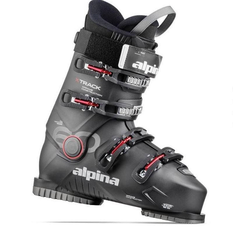 Bottes Ski Alpin Alpina X-Track 60 Noir/Rouge gr.31
