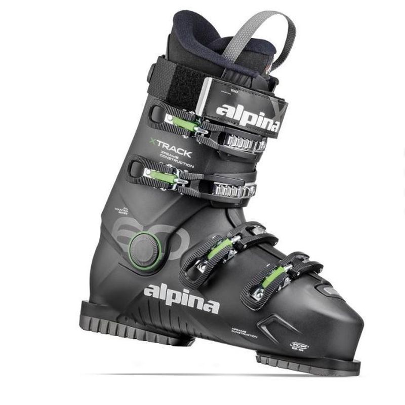 Bottes Ski Alpin Alpina X-Track 60 Noir/Vert gr.30