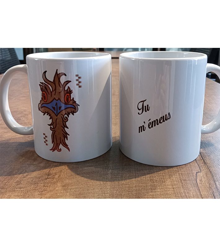 Coffee Mug "Tu m'émeus"