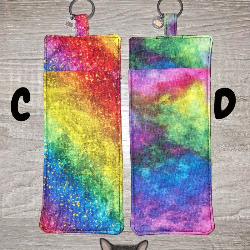 Porte lunette, Porte-stylos, porte-crayons, lanière, infirmière, éducatrice, pochette, 100% coton