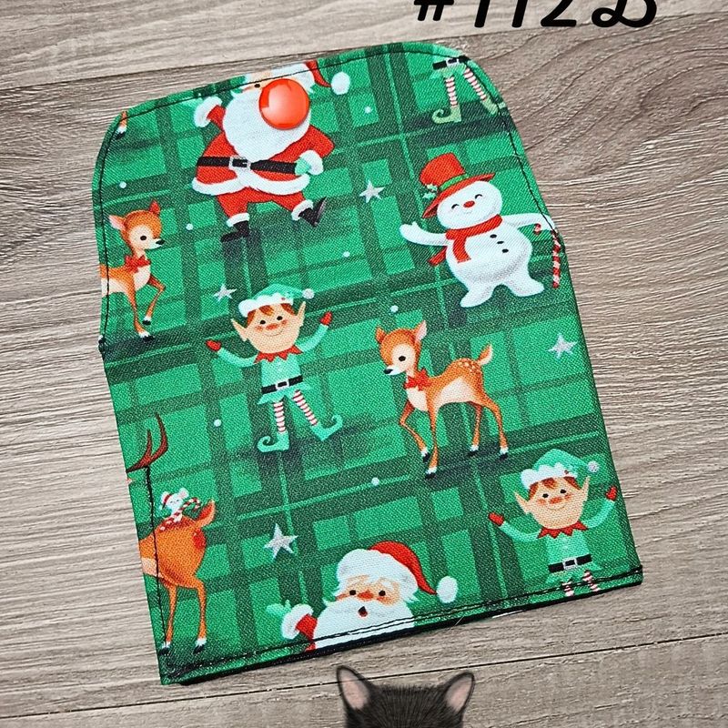 Petit Porte feuille, Porte Cartes, Petite Pochette, Porte Cartes d'affaires, Fêtes, tissu, Coton