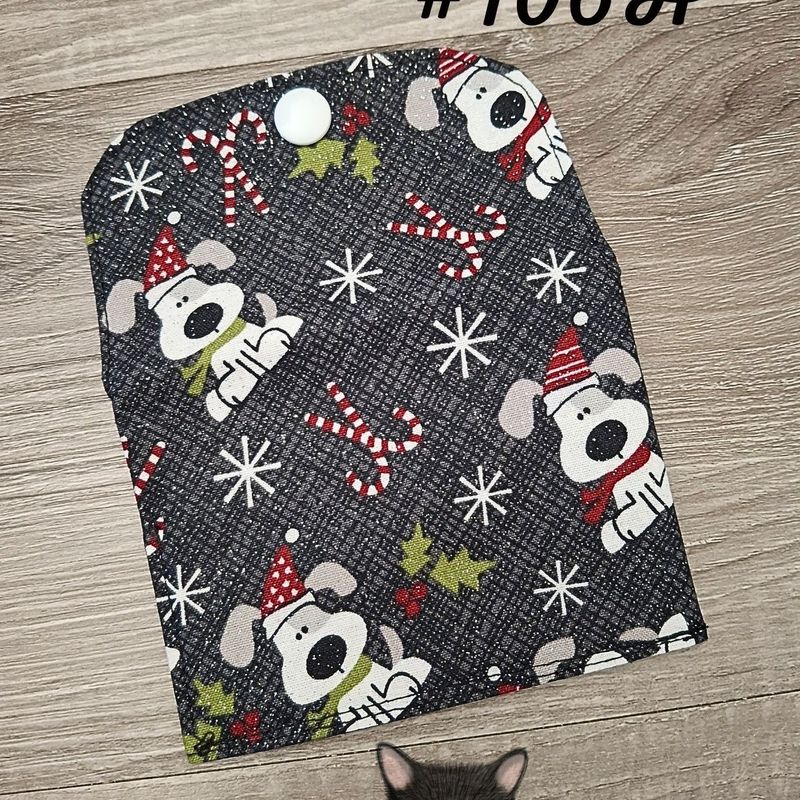 Petit Porte feuille, Porte Cartes, Petite Pochette, Porte Cartes d'affaires, Halloween, tissu, Coton