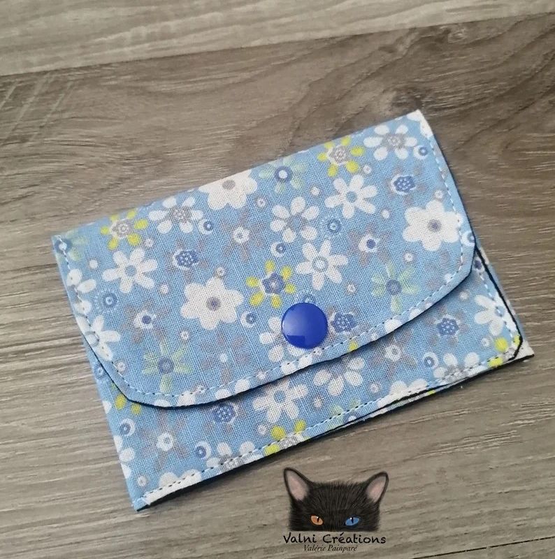 Petit Porte feuille, Porte Cartes, Petite Pochette, Arc-en-ciel, porte cartes Fleurs