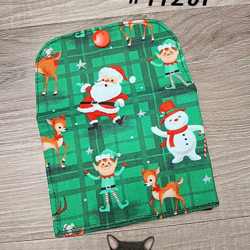 Petit Porte feuille, Porte Cartes, Petite Pochette, Porte Cartes d'affaires, Fêtes, tissu, Coton