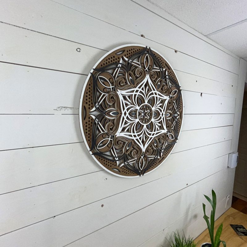 Mandala 3D "Étoile"