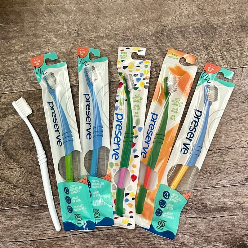 Brosse à dents - plastique recyclé