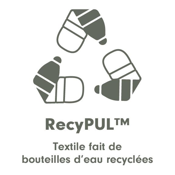 Sac large à congélation écologique réutilisable fait au Québec à personnaliser