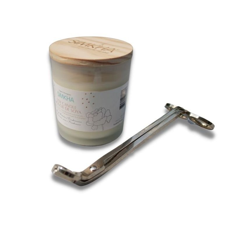 Coupe-mèche de bougie en acier inoxydable