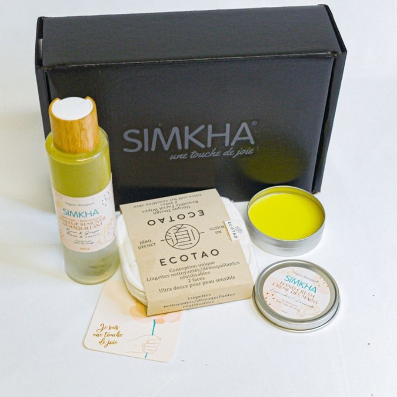 Set Démaquillant+lingettes+crème à main